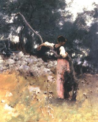 John Singer Sargent Portrait of Rosina oil painting image